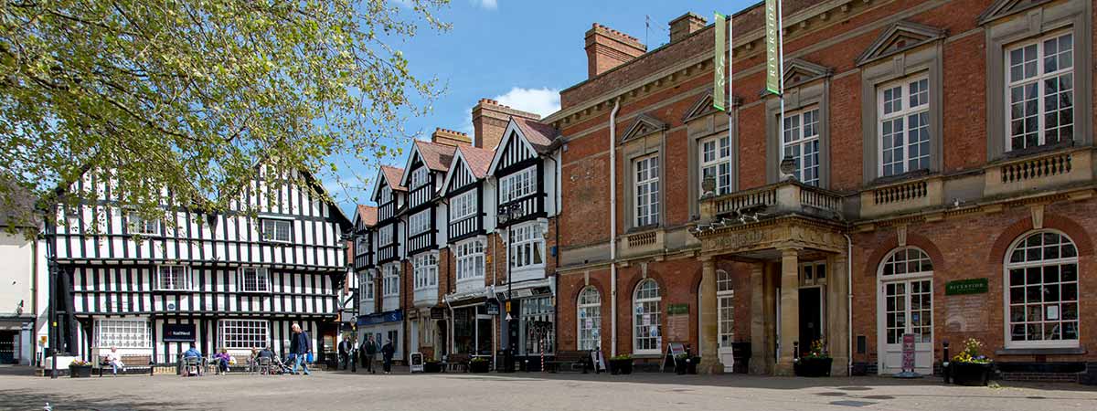 Evesham - Market square