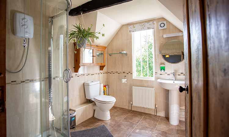 Haselor farm studio the bathroom