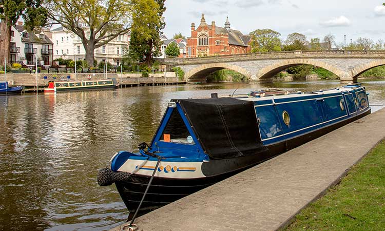 The River Avon, Evesham